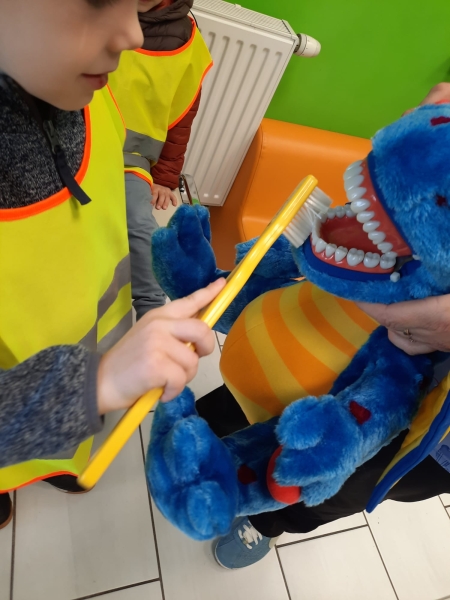 Przegląd stomatologiczny w gabinecie dentystycznym SP NR2 w Pieńsku